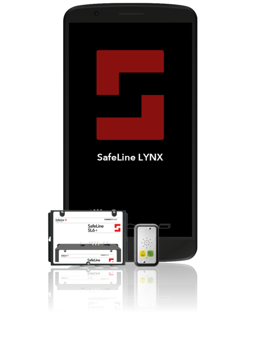 SafeLine LYNX, smartphone-applicatie (1)