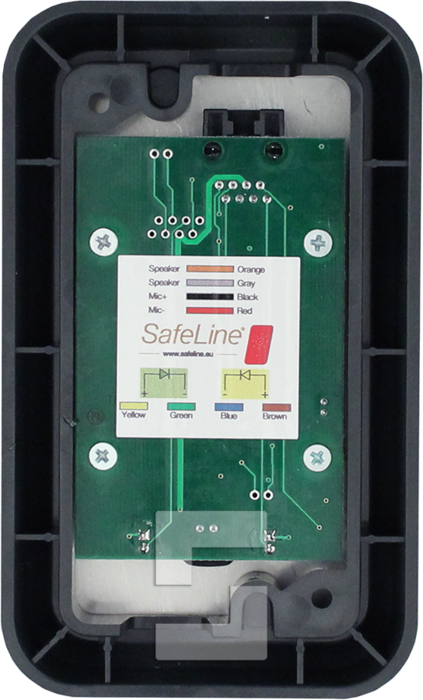 SafeLine 3000-heisstolstasjon med piktogrammer (utenpåliggende) (2)