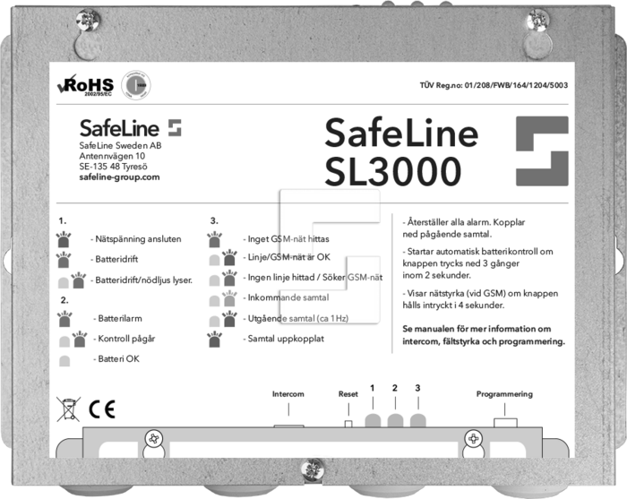 SafeLine 3000 PSTN