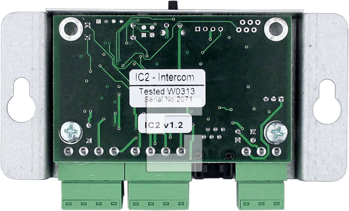 SafeLine IC2, intercom (2)
