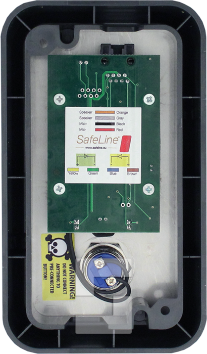 SafeLine 3000-elevatorstolenhed med nødsignalknap (overflademonteret) (2)