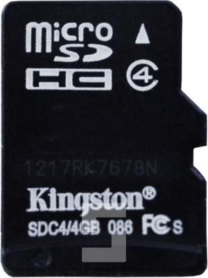 Micro SD-kort SafeLine FD1600 med lydfiler