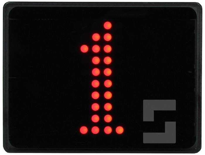 Etageindikator FD4 (Rødt display) (1)