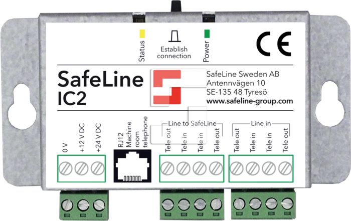 SafeLine IC2, intercom (3)