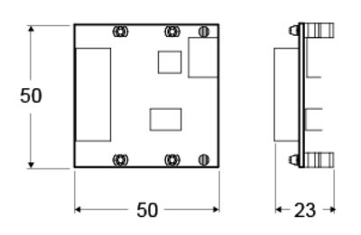 CAN-Leiterplatte, 4 Ein-/Ausgänge, Schraubverbindung (1)