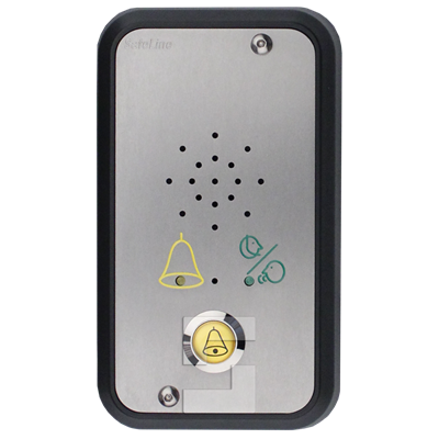 SafeLine MX2, surface mounting with LED pictograms & alarm button