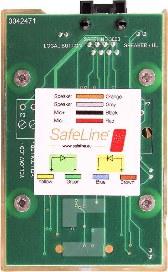 SafeLine 3000 voice station, without plate