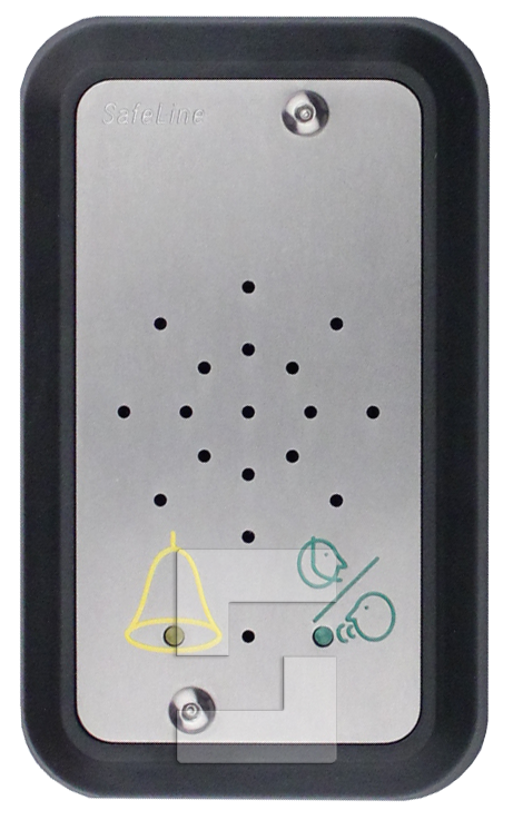 SafeLine-3000-Fahrkorbsprechstelle mit Piktogrammen (Aufbaumontage)