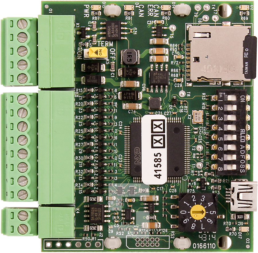 Talende etageindikator VA4 med Micro SD
