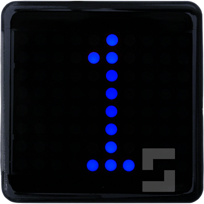 VV3 Etasjeindikator (Blått display)