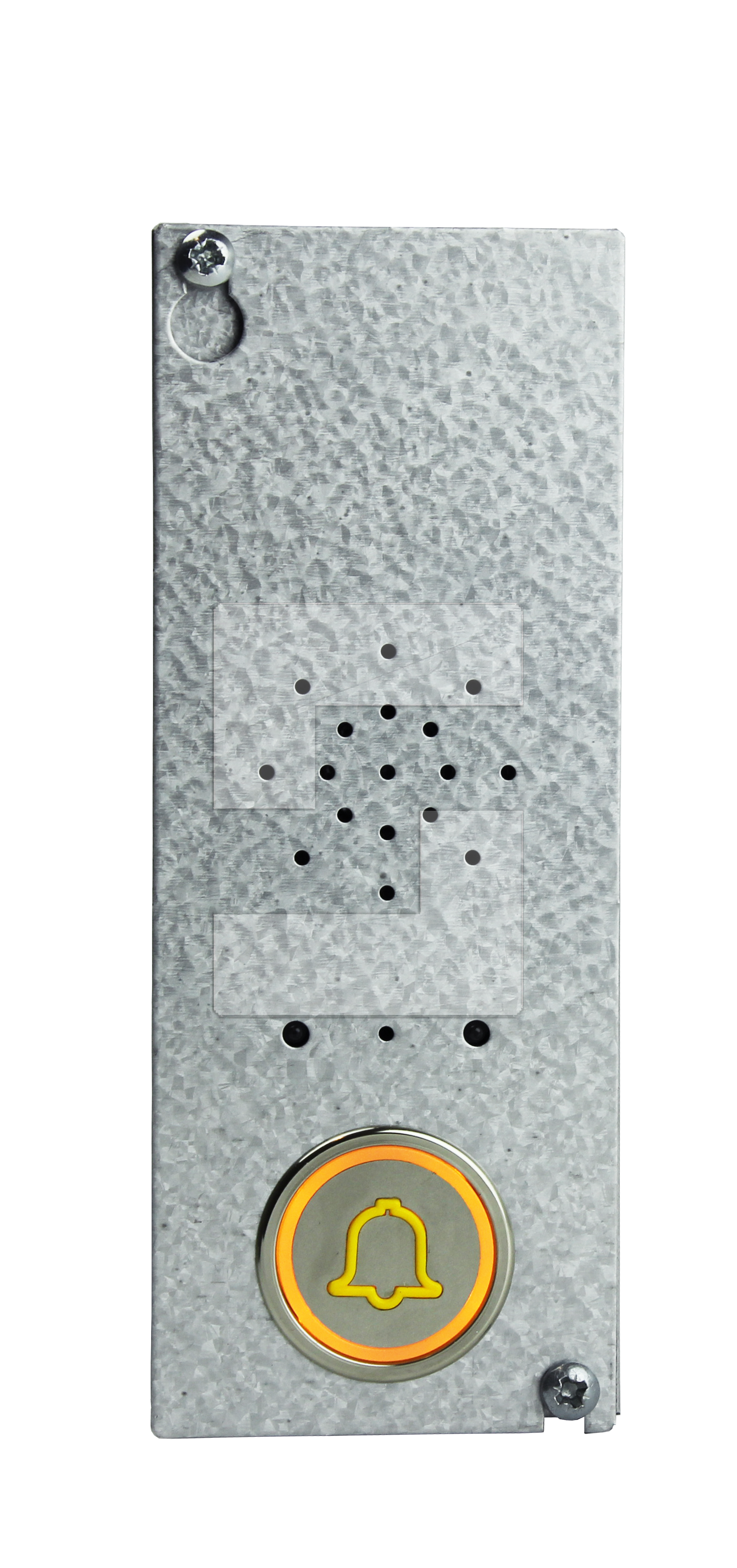 Poste vocal SL6 pour toit de cabine/puits d'ascenseur, avec bouton à LED