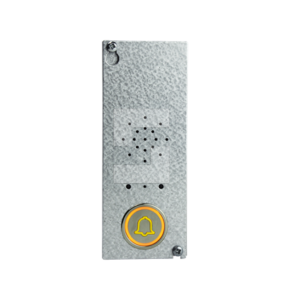 Poste vocal SL6 pour toit de cabine/puits d'ascenseur, avec bouton à LED