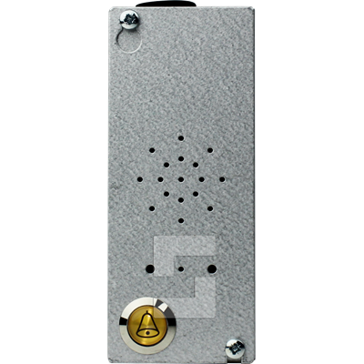 Station vocale SL6 pour dessus de cabine/puits d'ascenseur, avec bouton