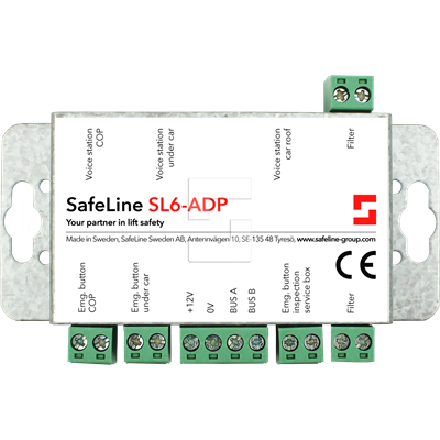 SafeLine SL6-kablingsadapter