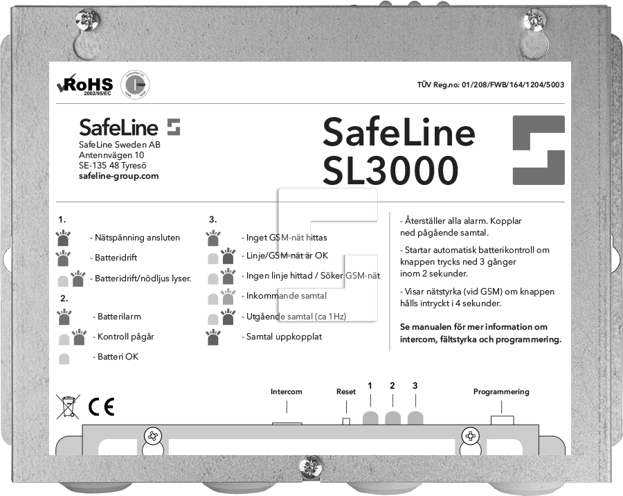 SafeLine 3000 PSTN