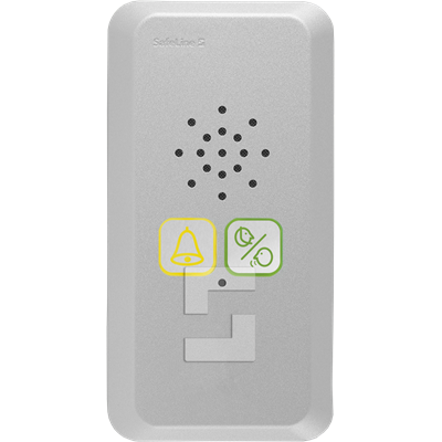 SafeLine SL6 voice station, surface mount design with pictogram lenses