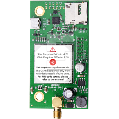 Carte d'interface SafeLine SL6/GL6 GSM/4G, sans antenne