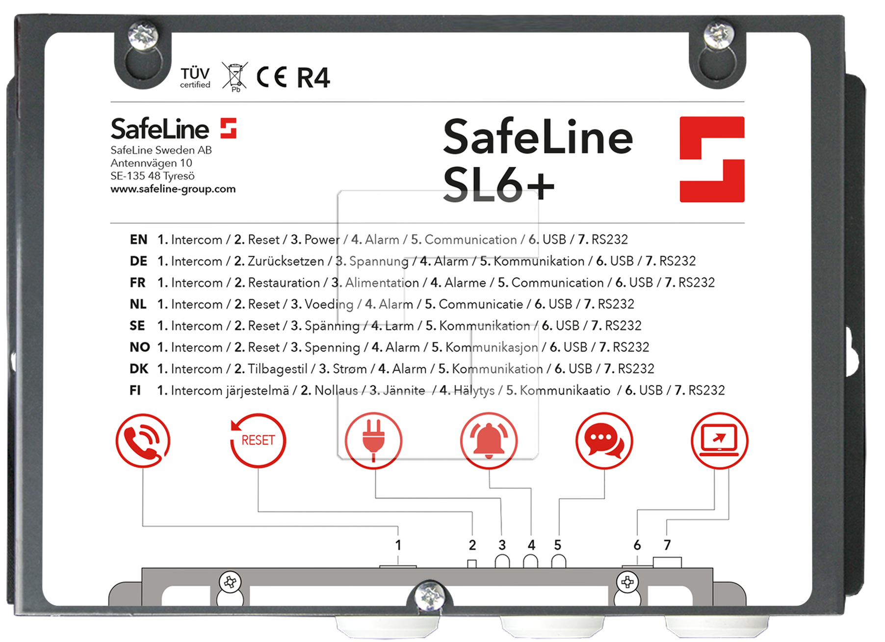 SafeLine SL6+ PSTN
