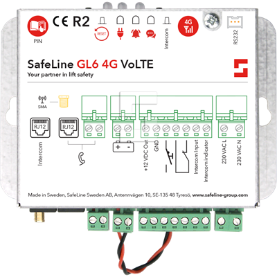 SafeLine GL6 Passerelle GSM 4G VoLTE