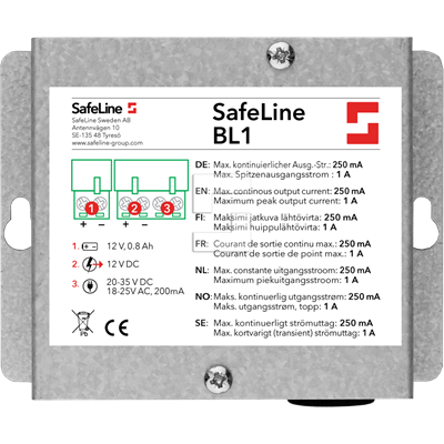 SafeLine BL1 batteribackup
