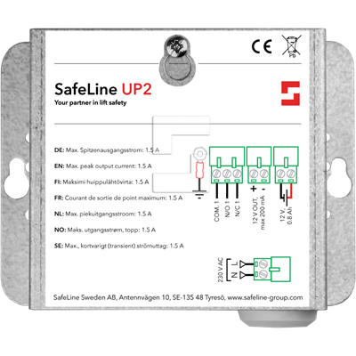 SafeLine UP2 emergency power backup