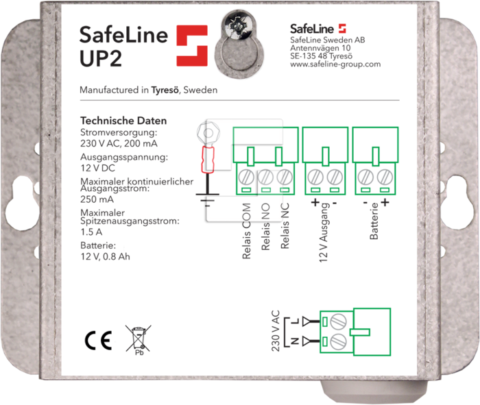 Nødstrømsanlæg UP2