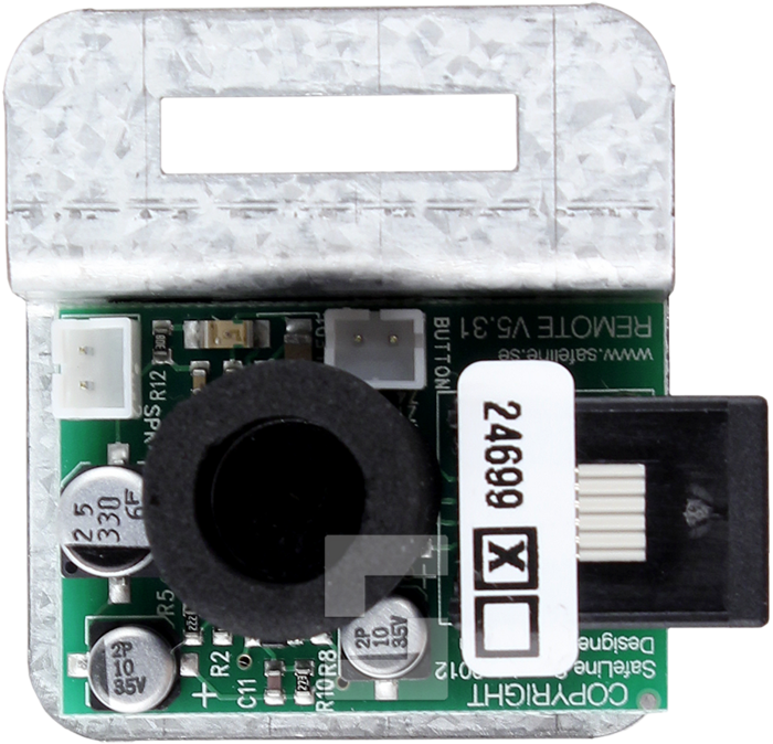 Voice station for surface mounting with microphone and speaker (1)