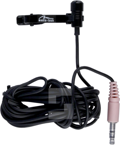 Ulkoinen mikrofoni kaapelilla ja pidikkeellä (1)