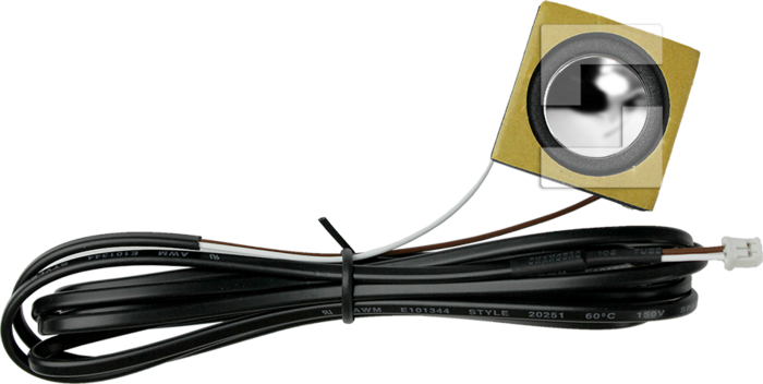 Lautsprecher, 34×34, JST 2 PIN/ 2mm, 2m (1)