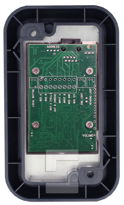 SafeLine SL6-spraakstation, opbouwmontage met led-pictogrammen (2)