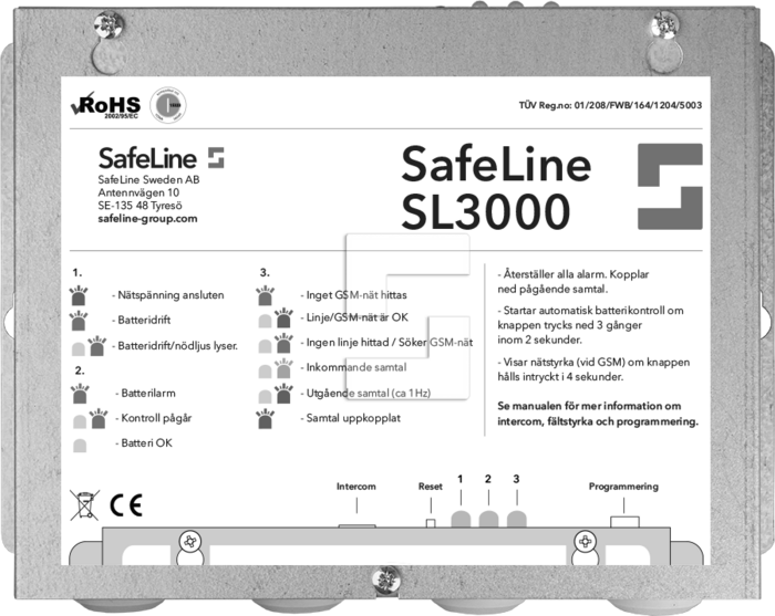 SafeLine 3000 GSM 2G