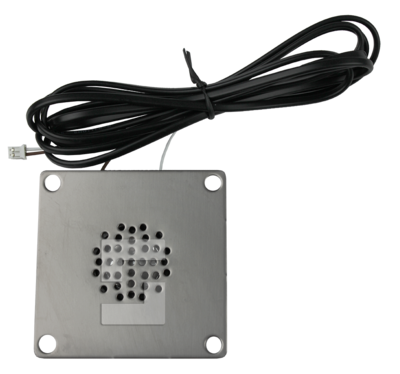 Kaiutin, 34x34, uppoasennettava , JST 2p/2 mm, 2m