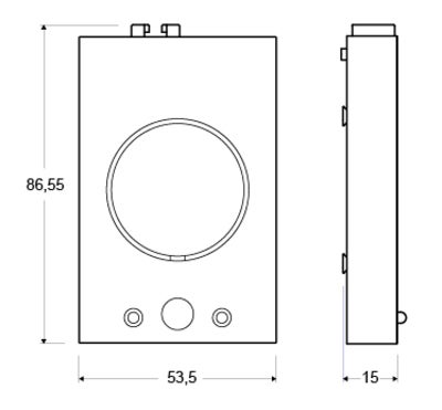 SL3000-spraakstation, geen plaat. (3)