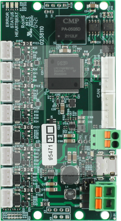 CAN interface display board