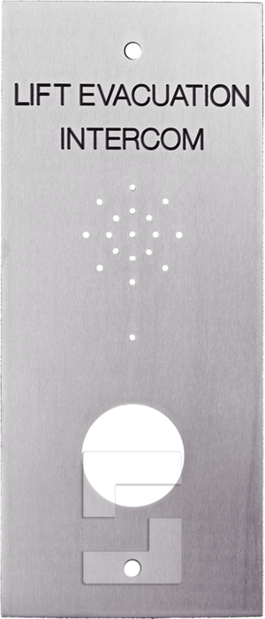 SafeLine EVAC front plate, floor station (EN)