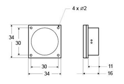 Speaker, JST 2 p/2 mm, 150 mm (3)