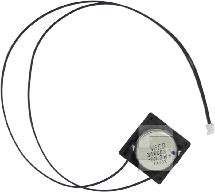 Kaiutin, 34 x 34 mm, 350 mm, JST 2p 2 mm (2)