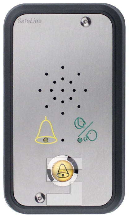 SafeLine 3000-cabinestation met noodalarmknop (opbouw). (1)