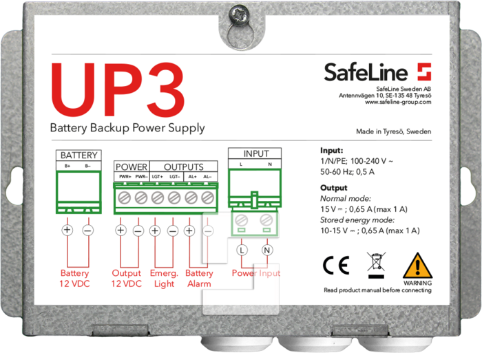 Power Supply 12VDC/230VAC