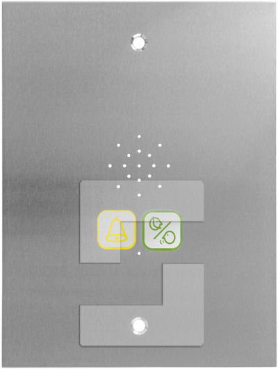 Plaque de remplacement SafeLine MX3 pour Telenot, 150 x 200 mm, avec rétroéclairage