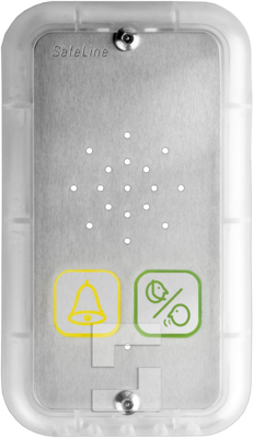 SL6:n ääniasema – piktogrammien linssien ja hätävalon rungon kanssa pinta-asennettu (1)