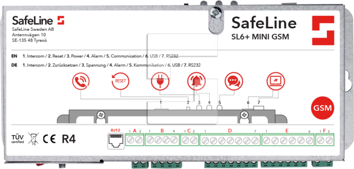 SafeLine SL6+ MINI GSM 2G