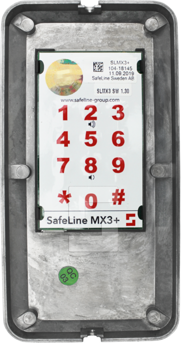 SafeLine MX3+, surface mount design with pictogram lenses (2)