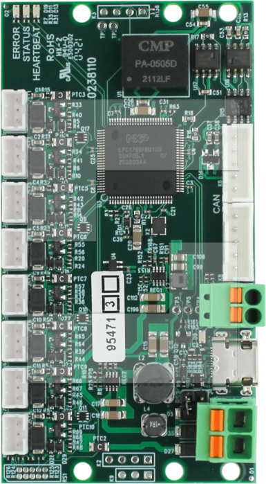 CAN-liitännän näyttökortti