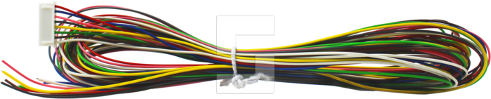 IO-kabel, JST naar open-einde, 8 polen, 3000 mm (1)