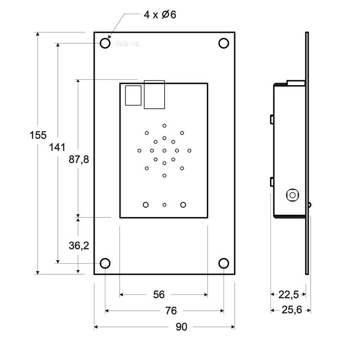 SL6-cabinestation, inbouw (3)