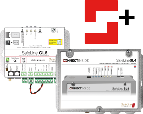 SafeLine förprogrammerade enheter
