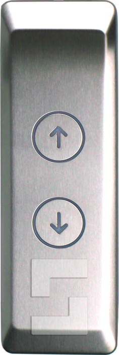 AVOX Landing opkaldspanel, 2 knapper (1)