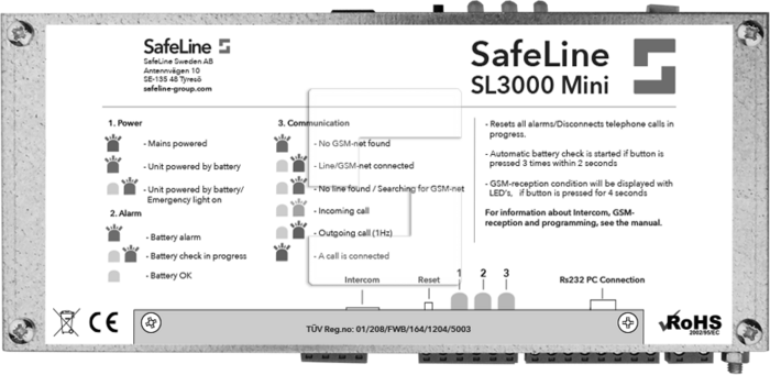 SafeLine 3000 Mini PSTN