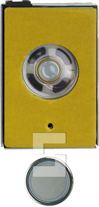 EVAC etasjestasjon med knapp, uten front (1)